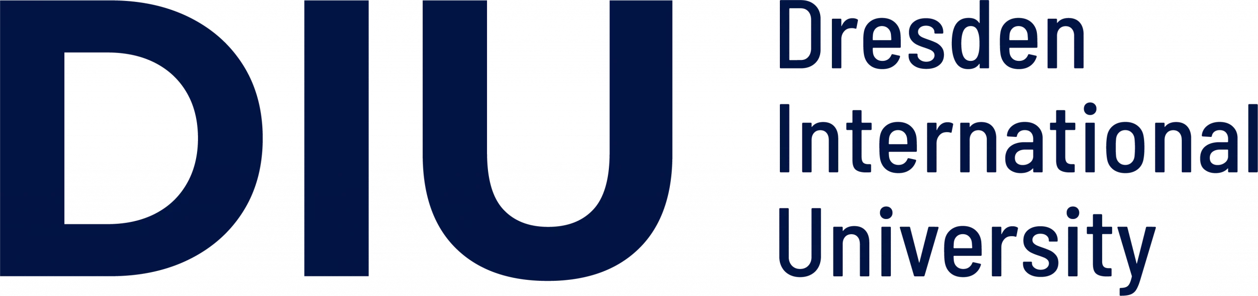 DIU Logo mit Schriftzug "Dresden International University"