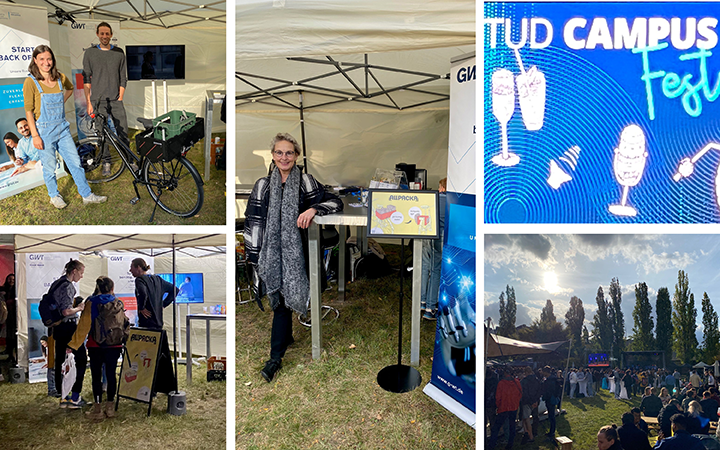 Bildkollage vom TUD Campusfest