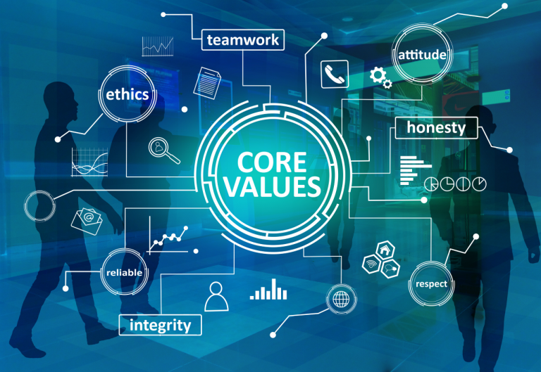 Grafisches Element mit Schlagworten zum Thema Comliance