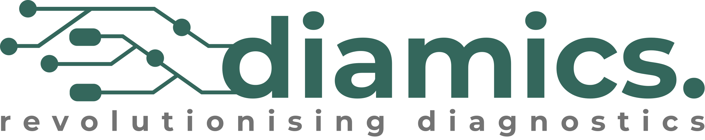 Logo diamics revolutionising diagnostics